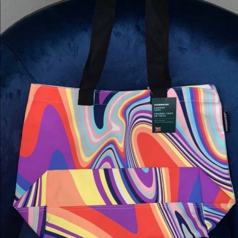 Starbucks summer canvas tote